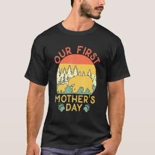 Bear Mum First Mother Day Mum T-Shirt