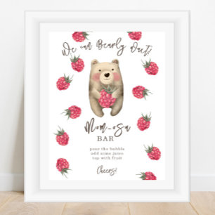 Bear - mum-osa bar poster