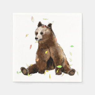 Bear Napkin
