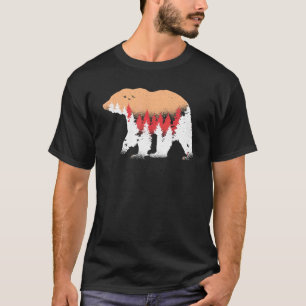 Bear Nature Camping For Wildlife Environmentalist T-Shirt