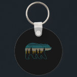 Bear Nature Grizzly Brown Black Bear Hiking Huntin Key Ring<br><div class="desc">Bear Nature Grizzly Brown Black Bear Hiking Hunting Gift</div>