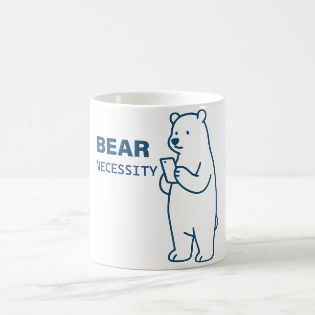 Bear Necessity Coffee Mug (Center)