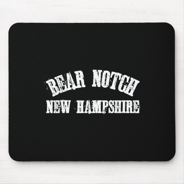 Bear Notch Bartlette New Hampshire Ski Skier Skiin Mouse Pad (Front)