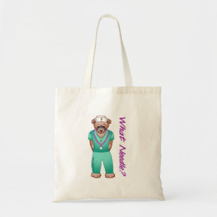 Bear Nurse tote bag