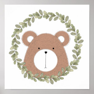 Bear Nursery Print