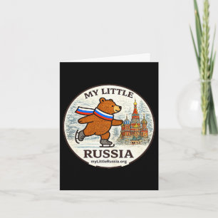Bear on the skates card