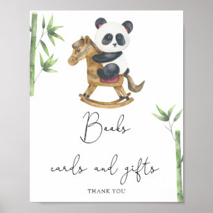 Bear Panda books cards and gifts  Poster