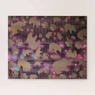 Bear Pattern Jigsaw Puzzle