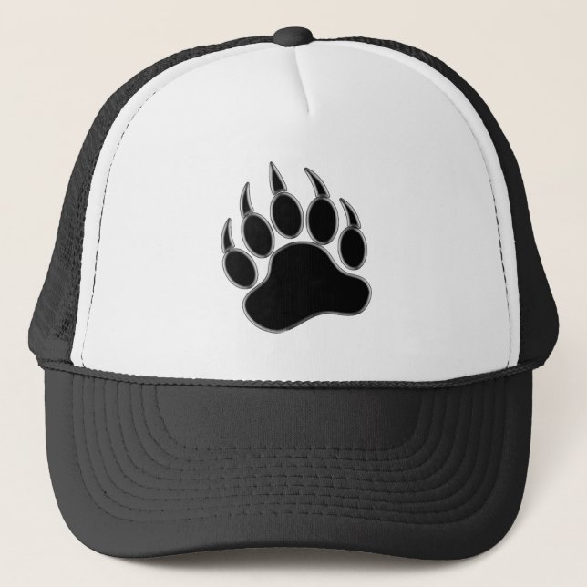 Bear Paw /Claw Silver lining - Hat (Front)