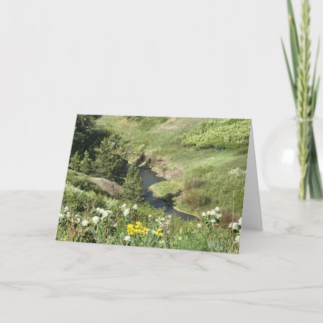 Bear Paw Mountains, Havre, MT Card (Front)