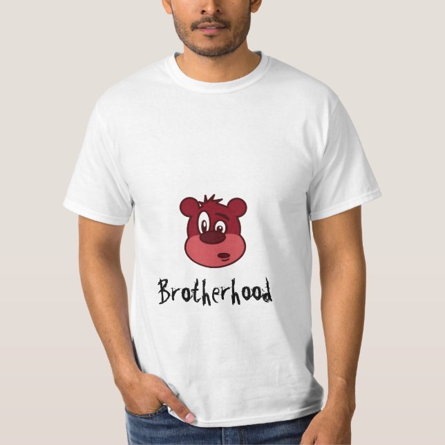 bear_peterm_01, Brotherhood T-Shirt (Front)