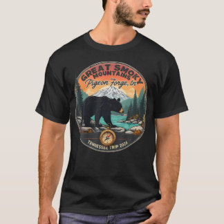 Bear Pigeon Forge Trip Great Smoky Mountains T-Shirt