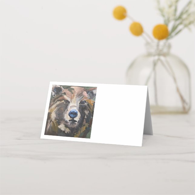 Bear Place Card (Front)