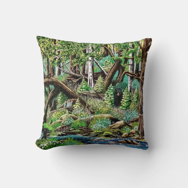 Bear Playground Cushion (Front)