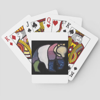 Bear Playing Cards