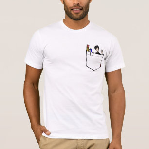 Bear Pocket - Click Customise to Move Pocket T-Shirt