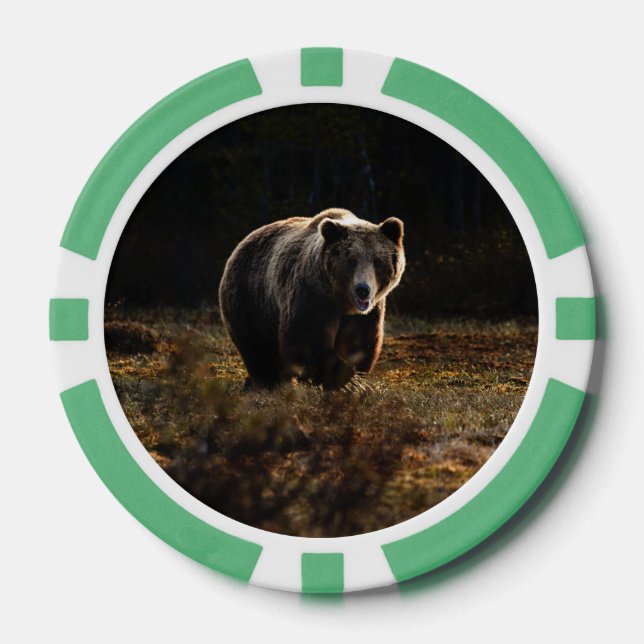 Bear Poker Chips (Front)
