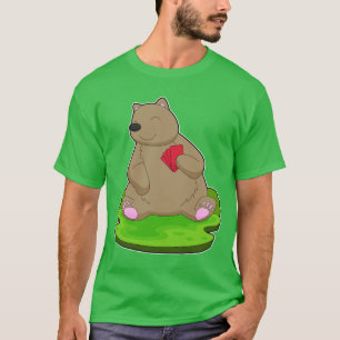 Bear Poker Poker cards T-Shirt