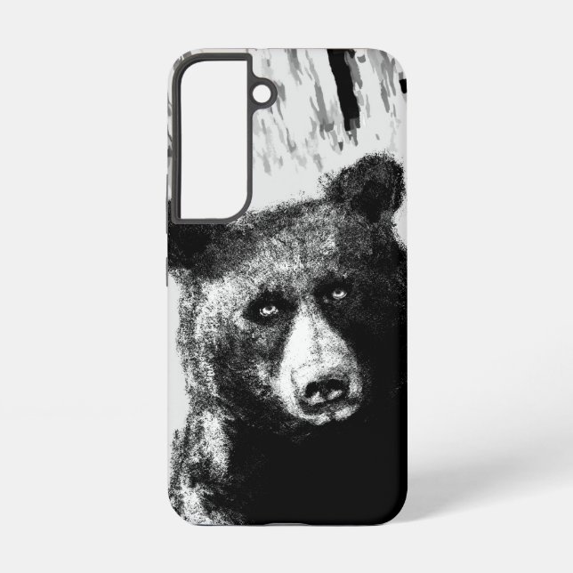 Bear Portrait Samsung Galaxy S22 Case (Back)