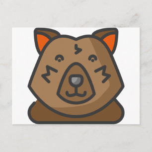 bear postcard