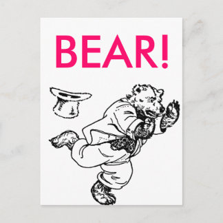 Bear! Postcard