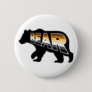 Bear Pride 6 Cm Round Badge