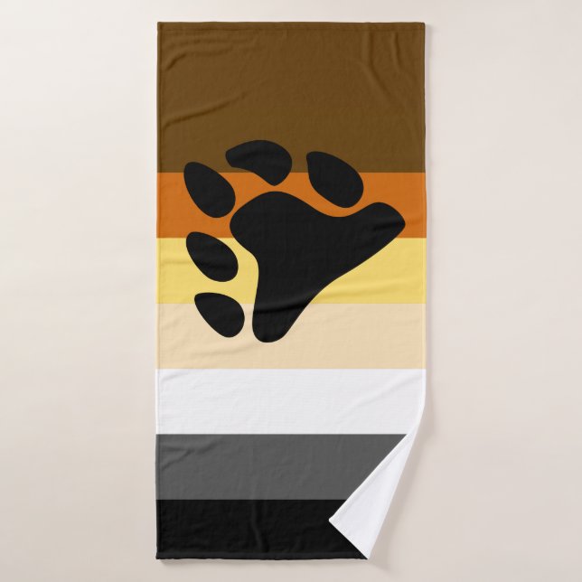 Bear Pride Bath Towel (Bath Towel)