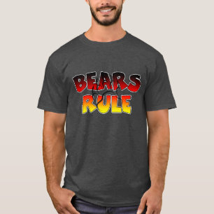 Bear Pride Bear Paw Bears Rule T-Shirt