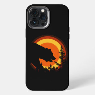 Bear pride bear pride flag sunset iPhone 13 pro max case