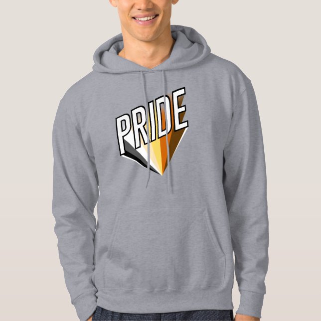 Bear Pride Burst Hoodie (Front)