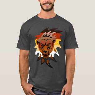 Bear Pride Colours Growling Bear T-Shirt