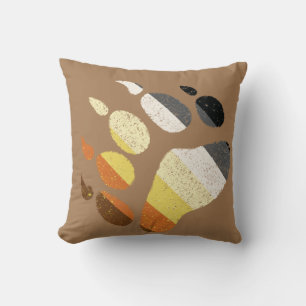 Bear Pride Distressed Paw Cushion