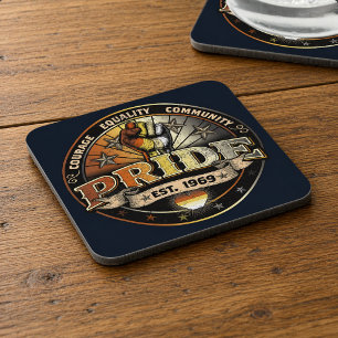 Bear Pride est. 1969 Coaster