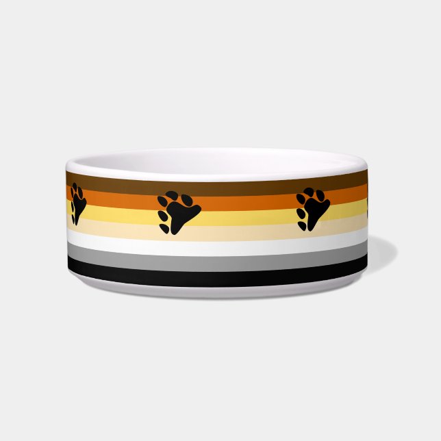 Bear Pride Flag Bowl (Front)