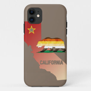 Bear Pride Flag California Bear iPhone 11 Case