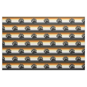 Bear Pride Flag Fabric