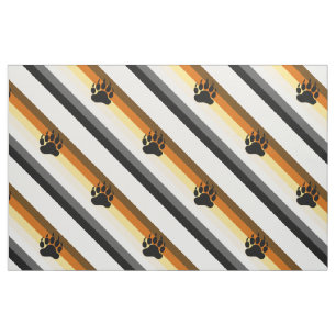 Bear Pride Flag Fabric