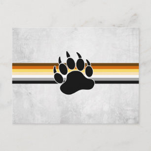 Bear Pride Flag Postcard