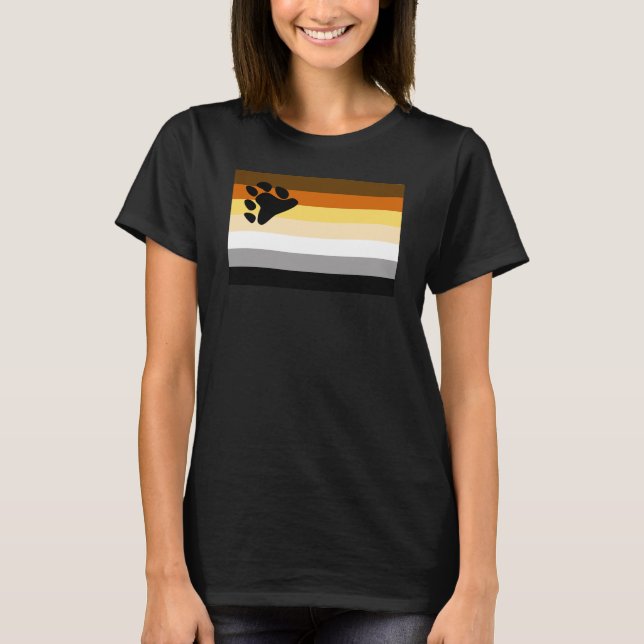 Bear Pride Flag T-Shirt (Front)
