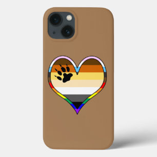 Bear Pride Heart Case-Mate iPhone Case