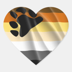 BEAR PRIDE HEART STICKER