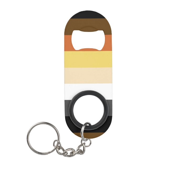 Bear Pride, Neutral Gradient Stripes, LGBTQ Pride (Front)