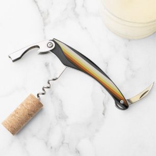 Bear Pride Stripes Corkscrew