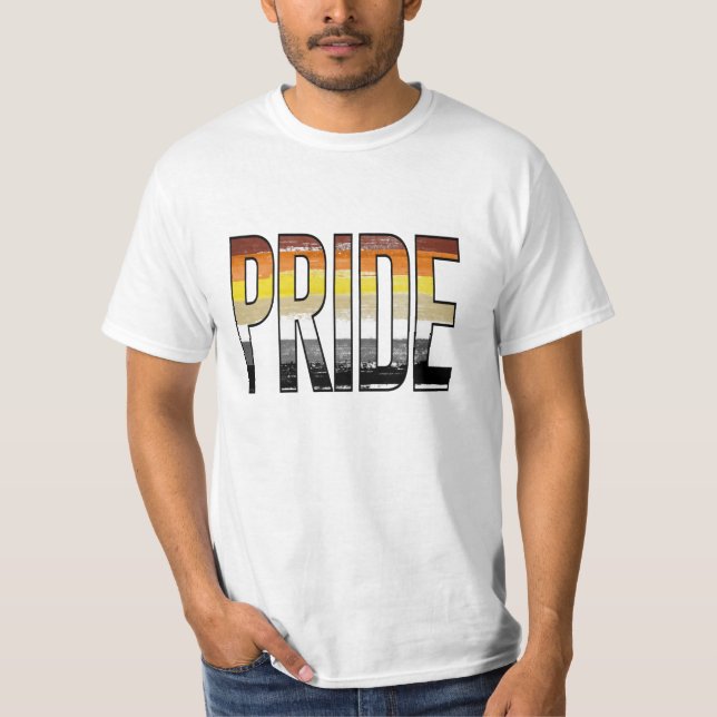 Bear Pride Word T-Shirt (Front)