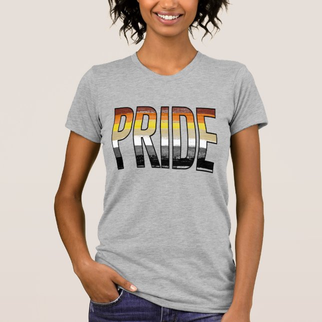 Bear Pride Word T-Shirt (Front)