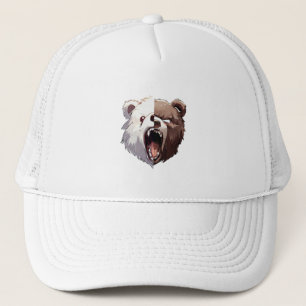 Bear Printed Cap