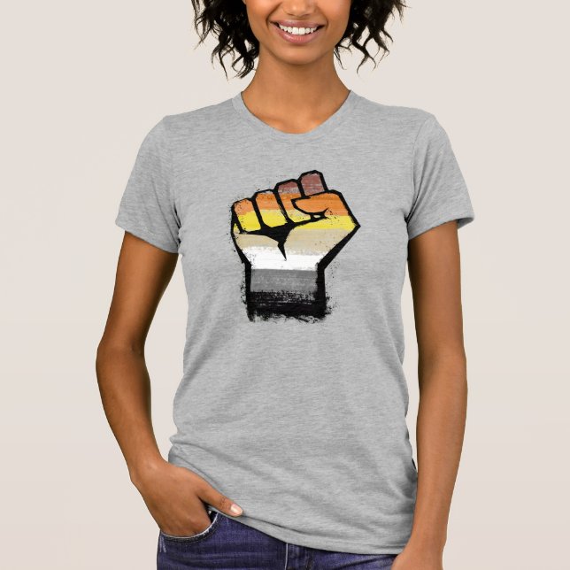 Bear Protest Fist T-Shirt (Front)