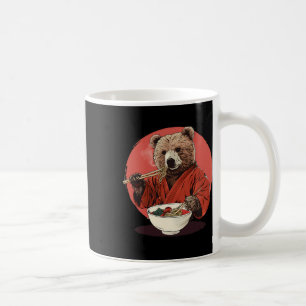 Bear Ramen Kimono Karate Japanese Noodles Bear Ram Coffee Mug