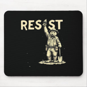 Bear Resist 1 Mouse Pad