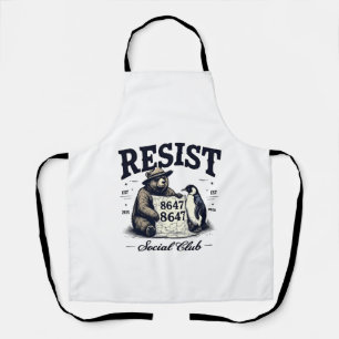 Bear Resist Protect National Park Anti Trump 8647  Apron